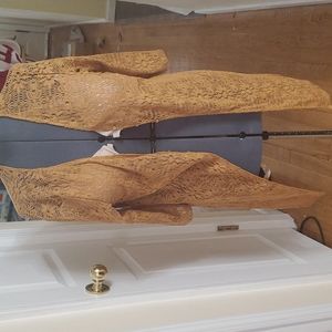 Long Copper Maurices Cardigan